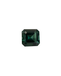Emerald Cut Teal Tourmaline
