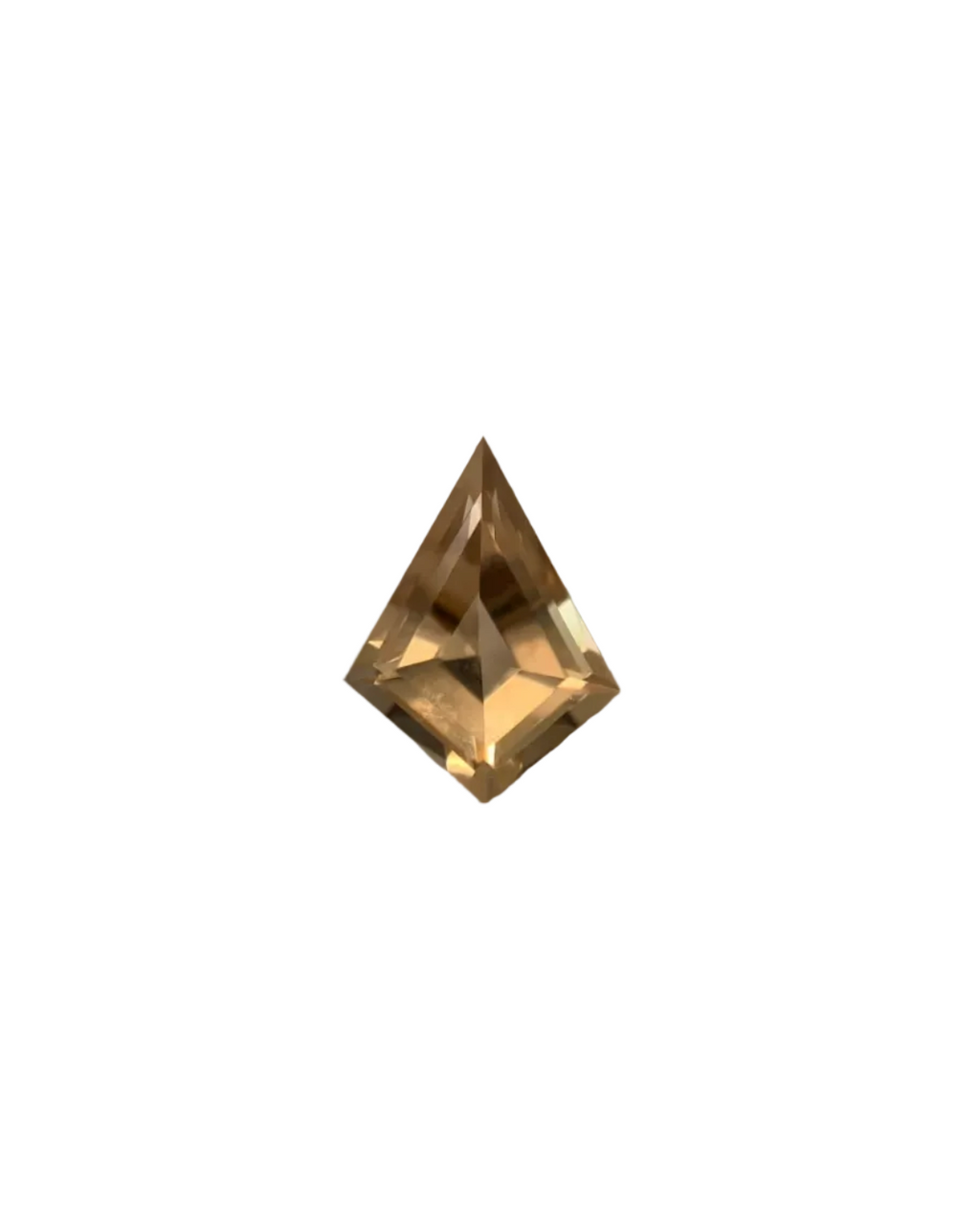 Kite Cut Brownish Yellow Beryl - 0.65CT