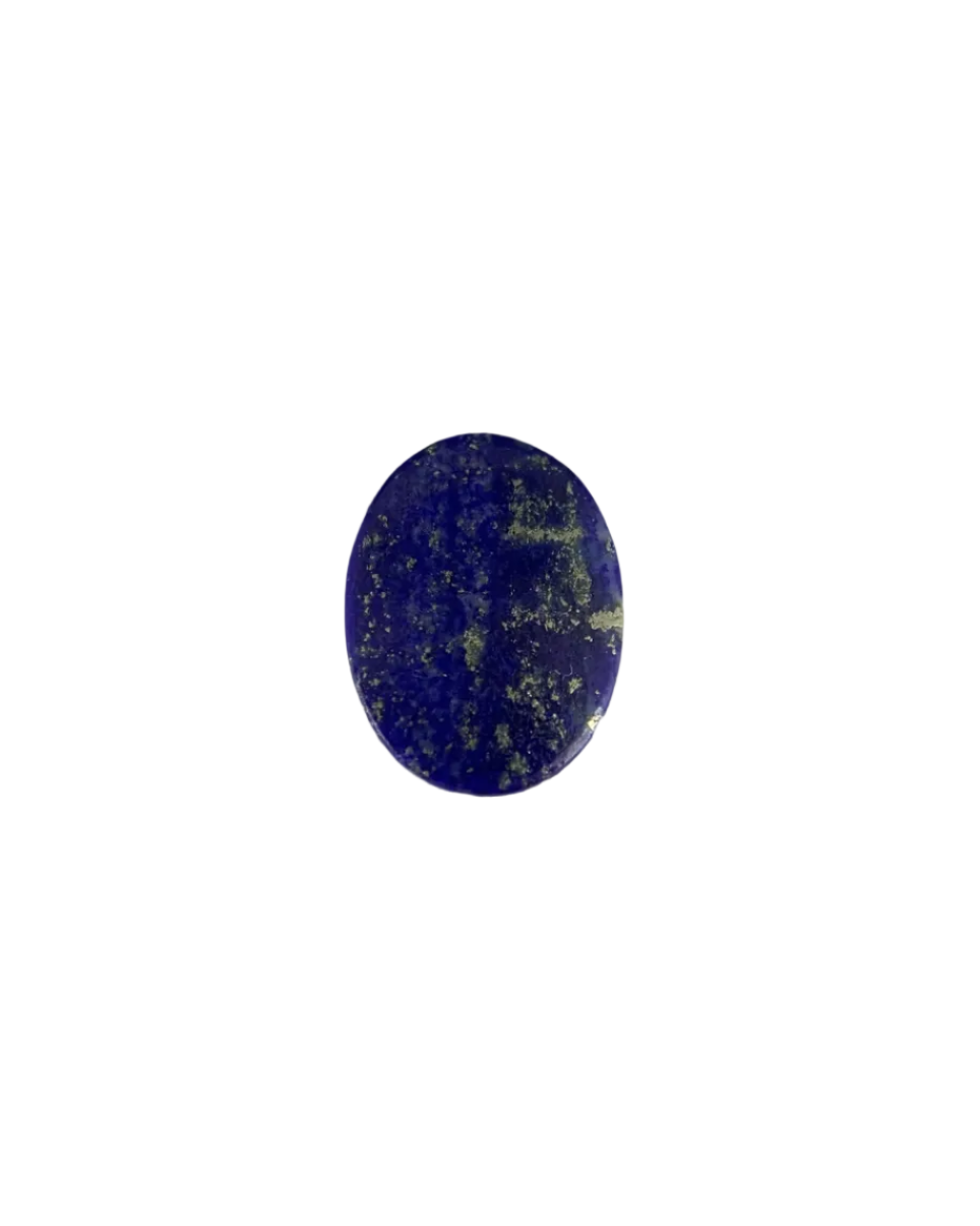Lapis lazuli stone on a gemstone scale