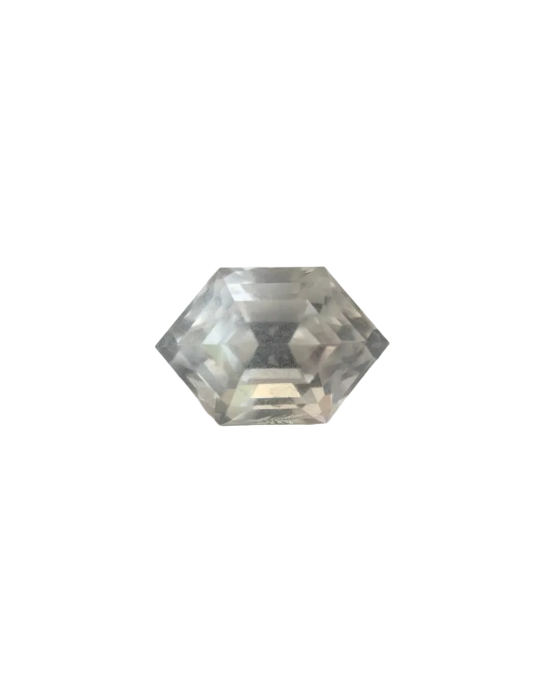 Long Hexagon Cut Moonstone 