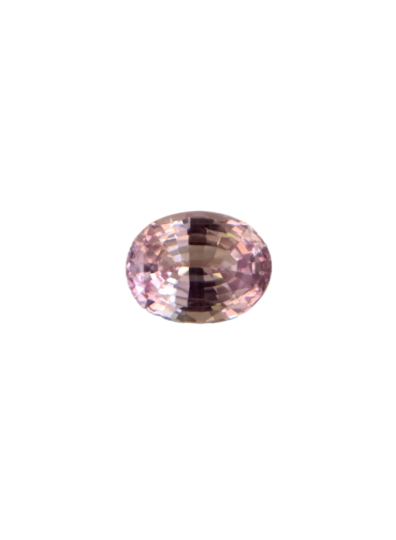 Oval Mixed Cut Baby Pink Sapphire