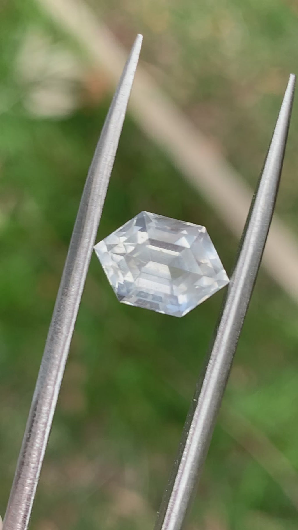 Long Hexagon Cut Moonstone - 2.85CT