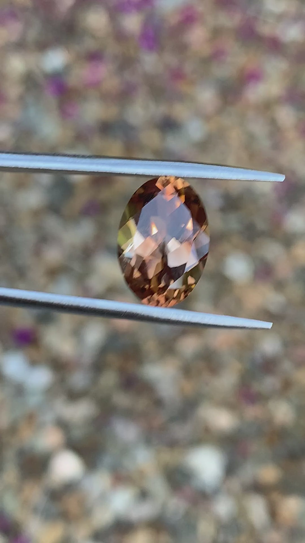 Oval Shaped Cognac Topaz - 7.24CT