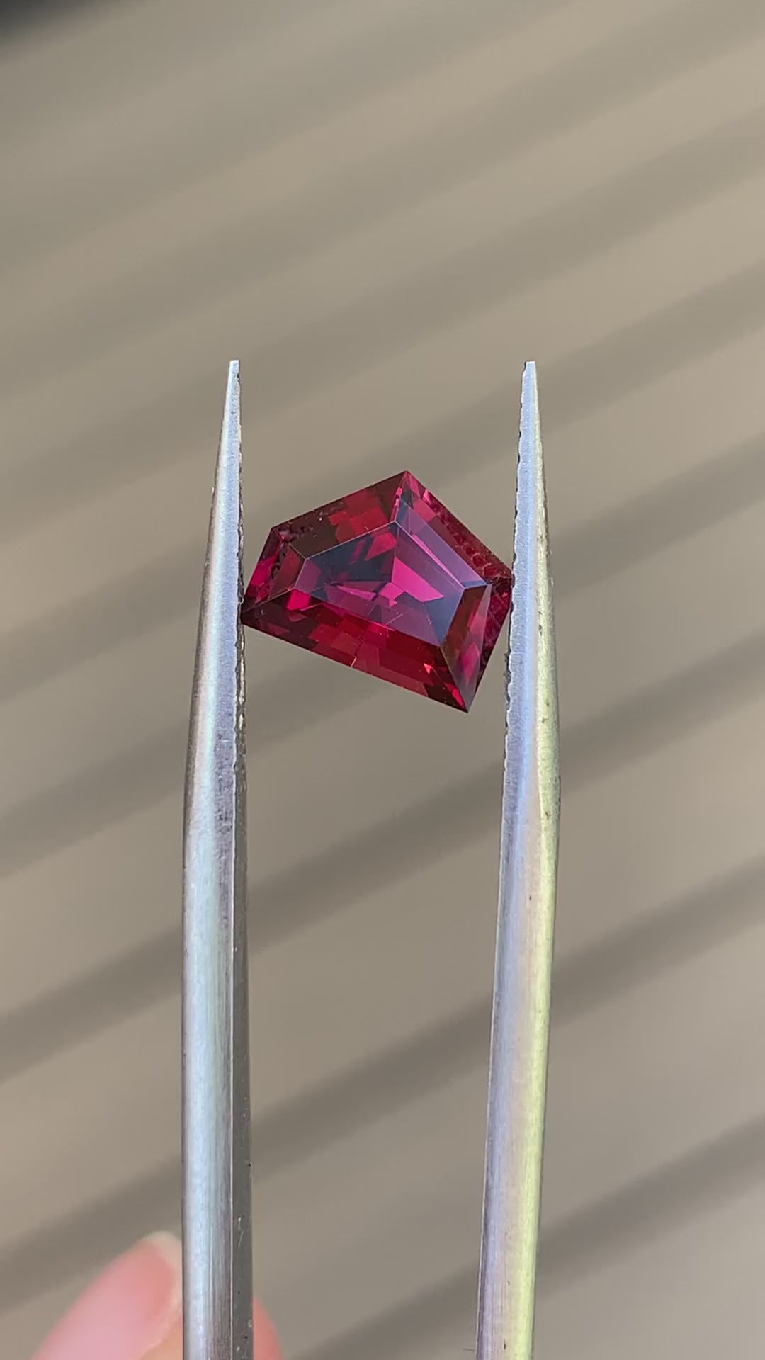 Freeform Red Umbalite Garnet - 1.61CT