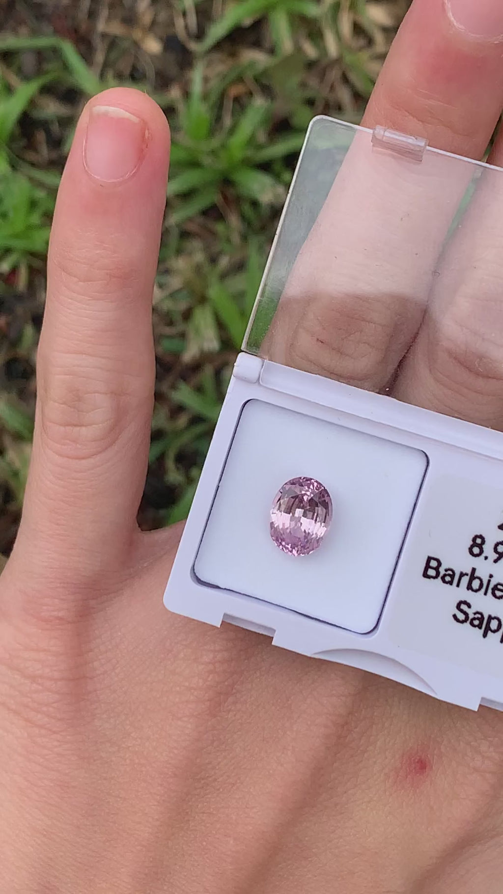 Oval Mixed Cut Baby Pink Sapphire - 2.37CT