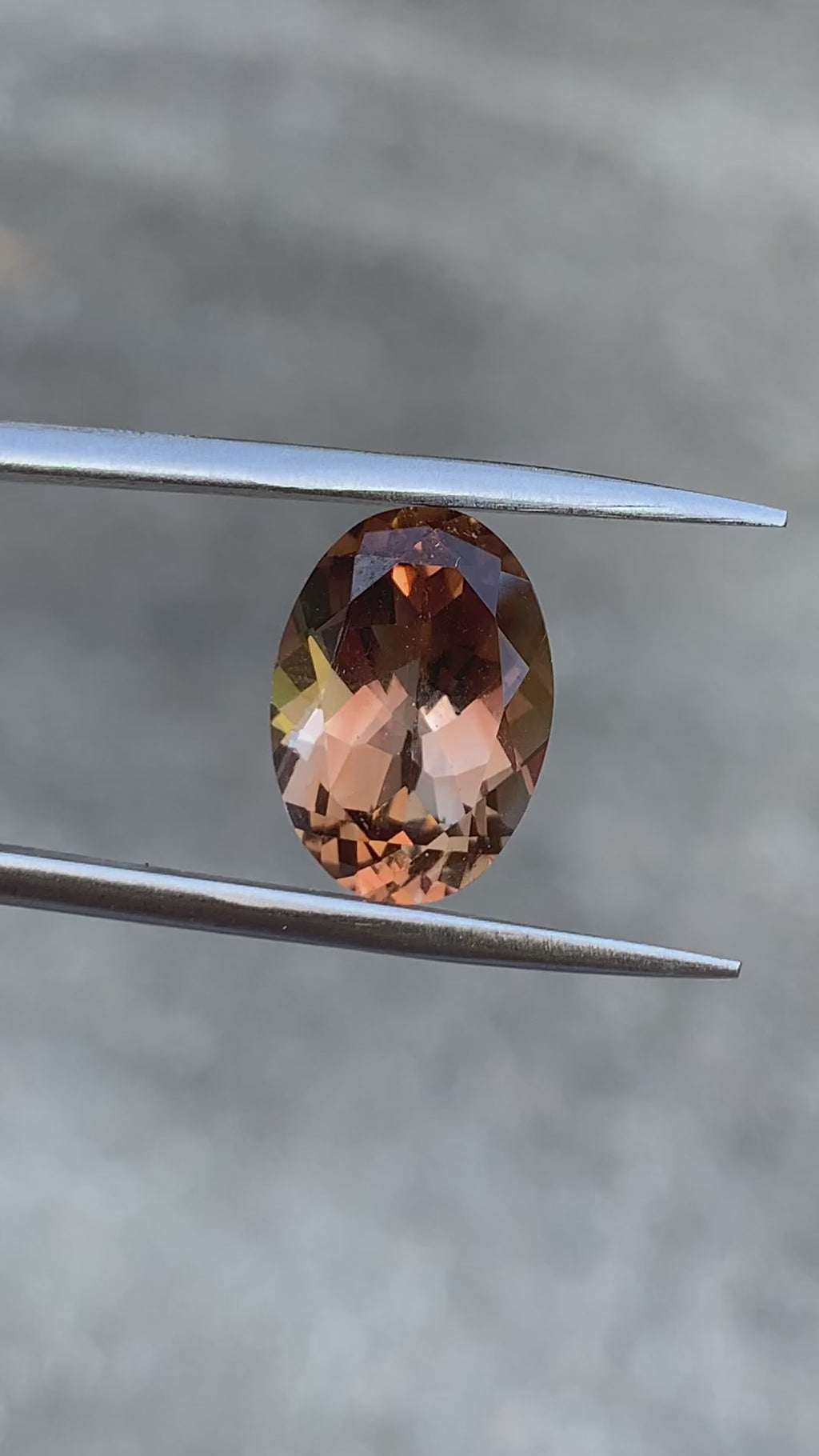 Oval Shaped Cognac Topaz - 7.24CT