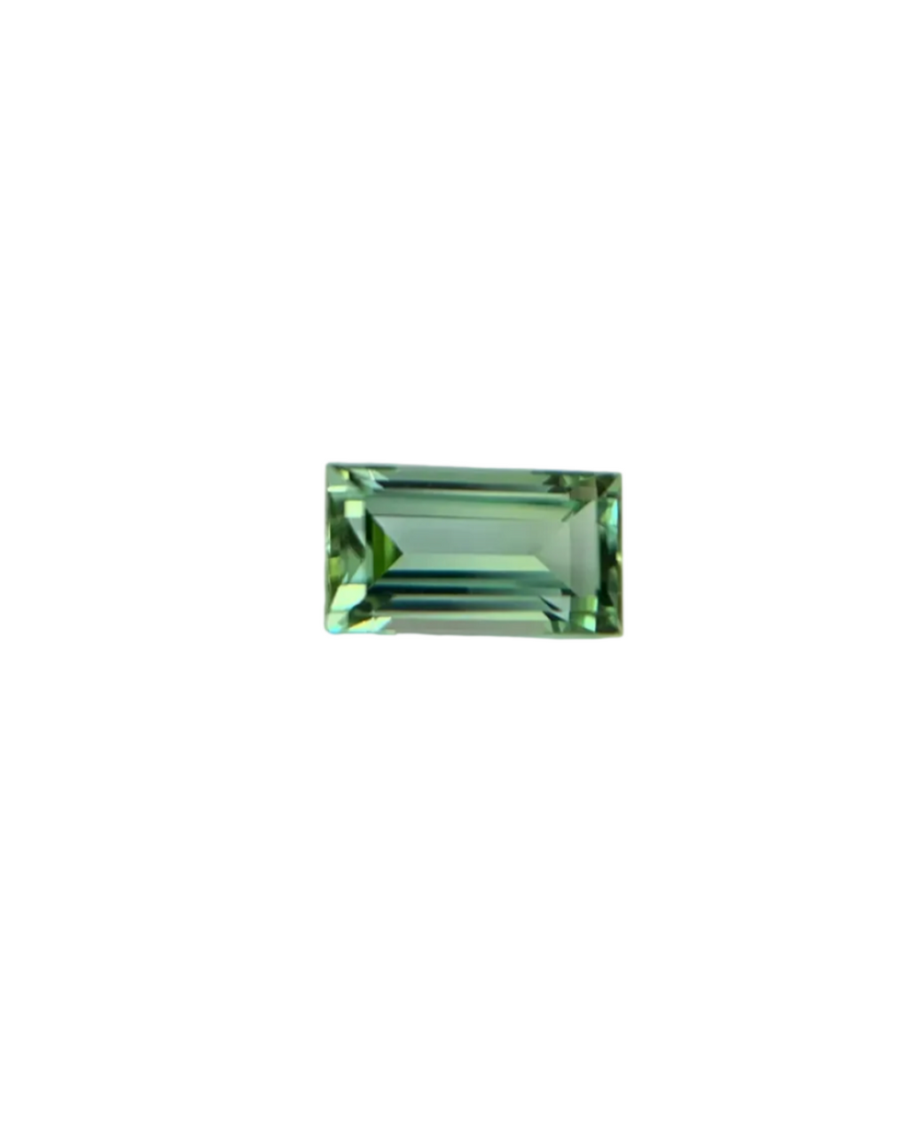 Minty Green Baguette Tourmaline - 0.38CT