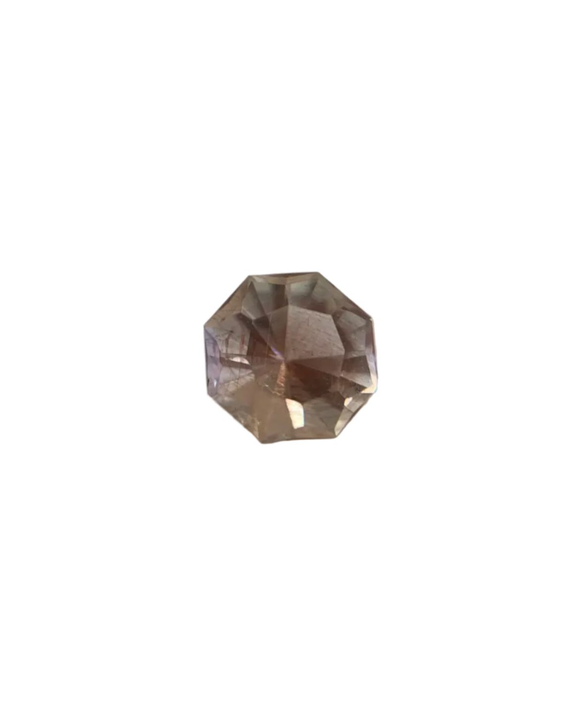 Octagon Brilliant Cut Sunstone - 0.69CT